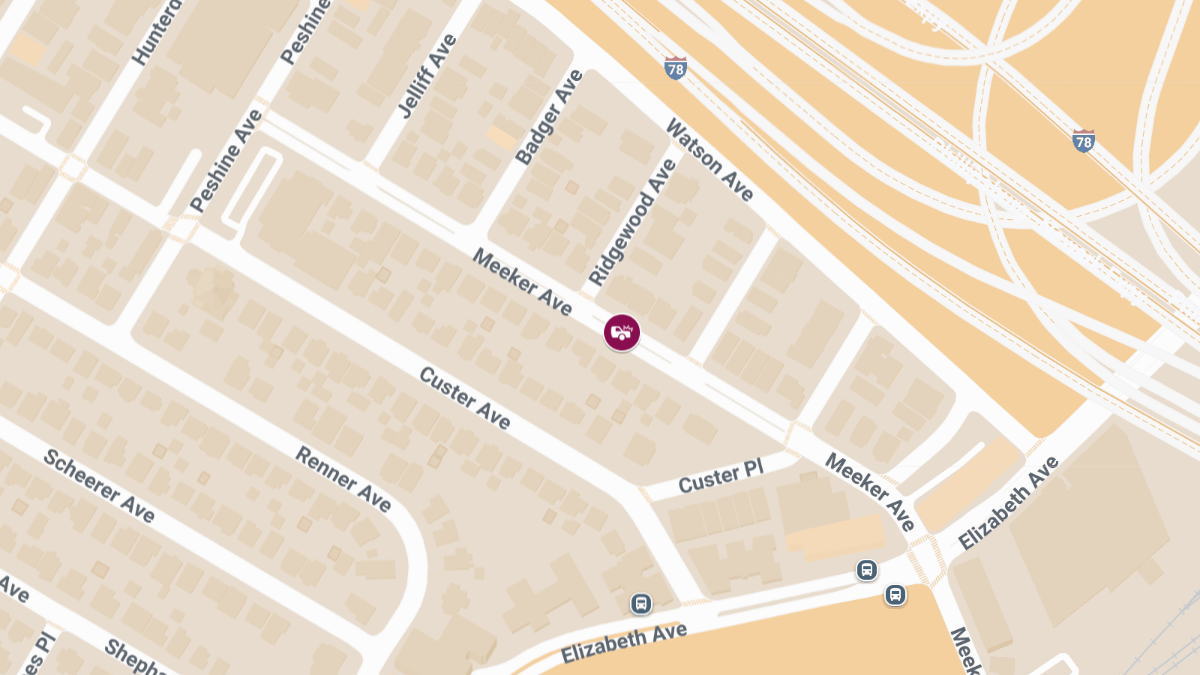 One Injured in Elevated Vehicle Crash Near Meeker Ave & Watson Ave