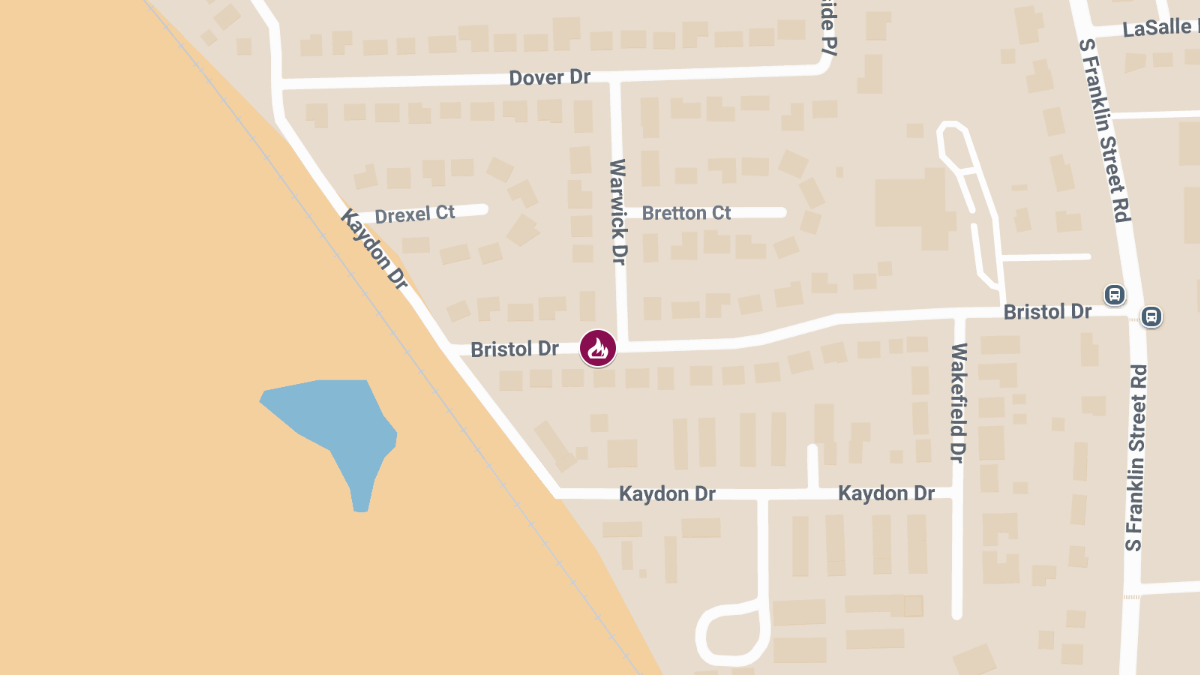 One Injured in Morning House Fire on Bristol Dr