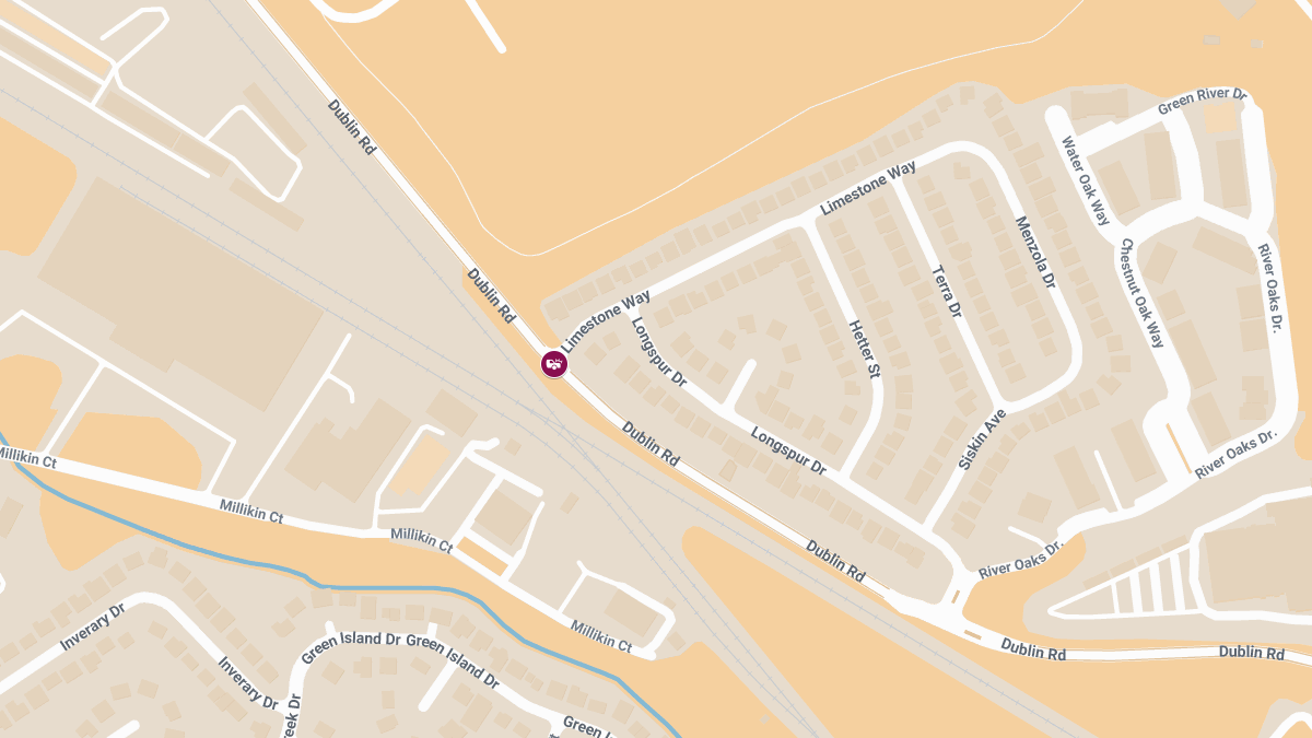 One Injured in Traffic Accident at Dublin Rd & Limestone Way