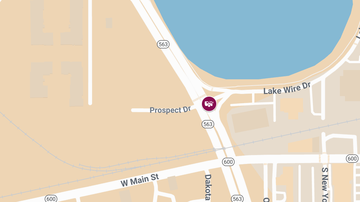 One Injured in Vehicle Crash at Sikes Blvd & Lake Wire Dr