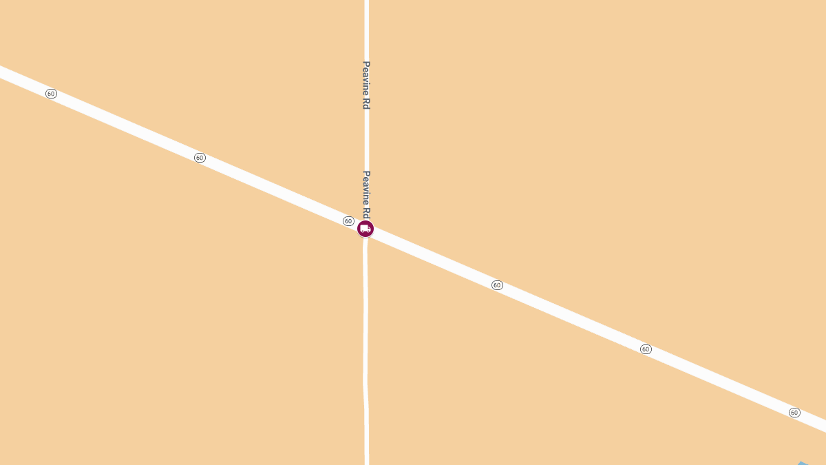 One Killed in Semi-Truck Crash on SR-60 at Peavine Rd