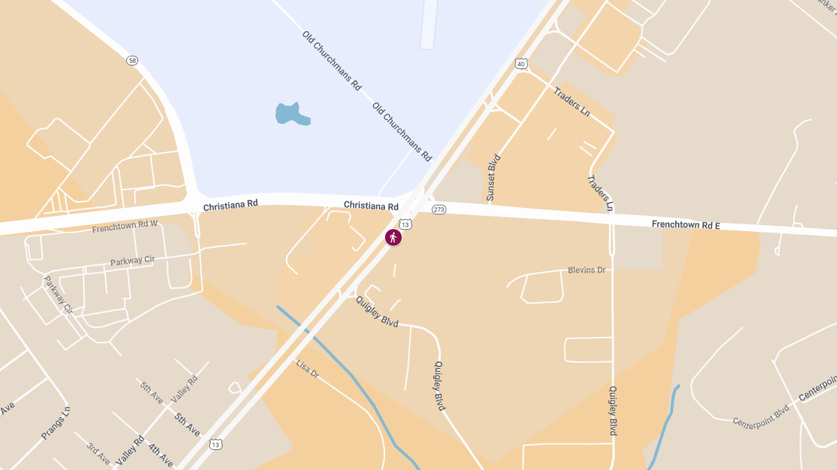 Pedestrian Accident on S Dupont Hwy Near Christiana Rd Leaves One Dead