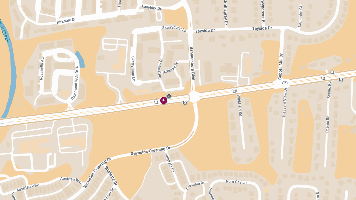 Pedestrian Fatally Struck on E Broad St Near Reynolds Crossing Dr