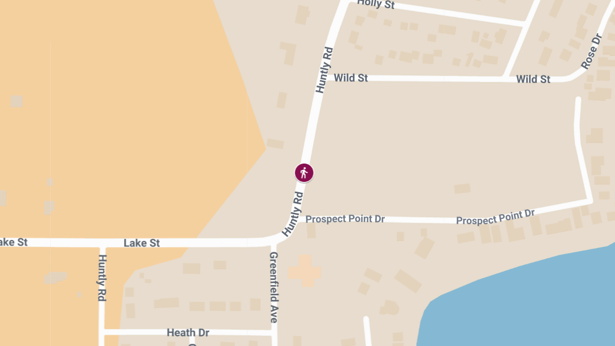 Pedestrian Injured After Being Struck by Vehicle on Huntly Rd