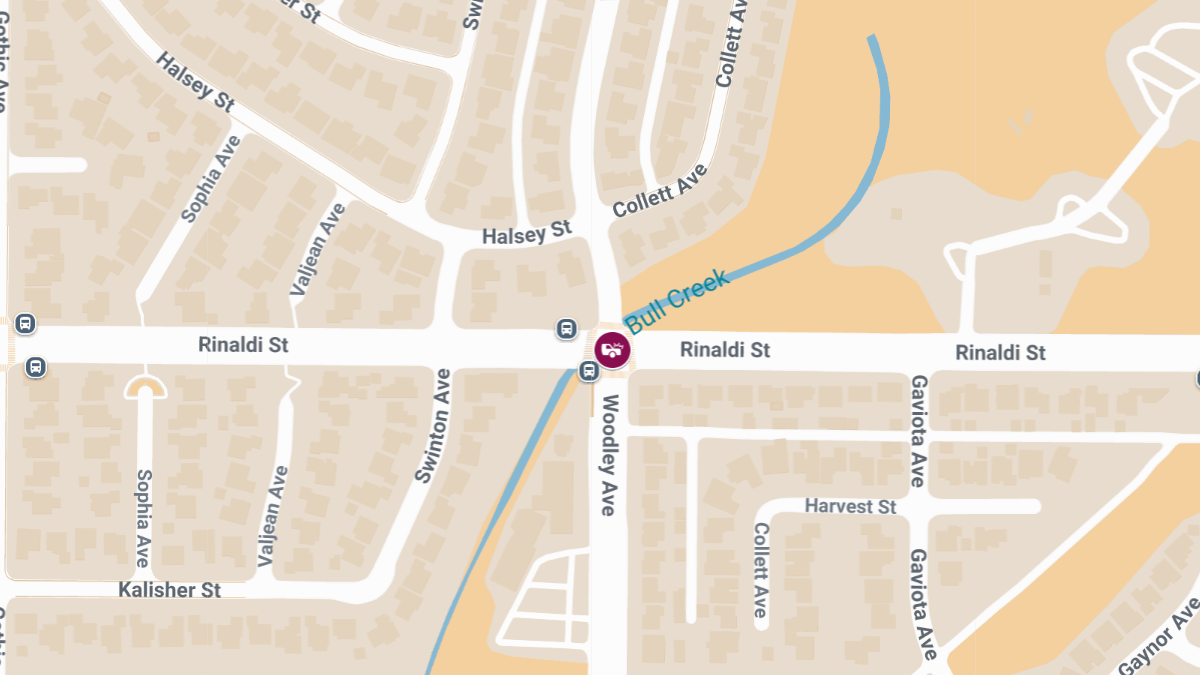 Pedestrian Injured at Woodley Ave & Rinaldi St