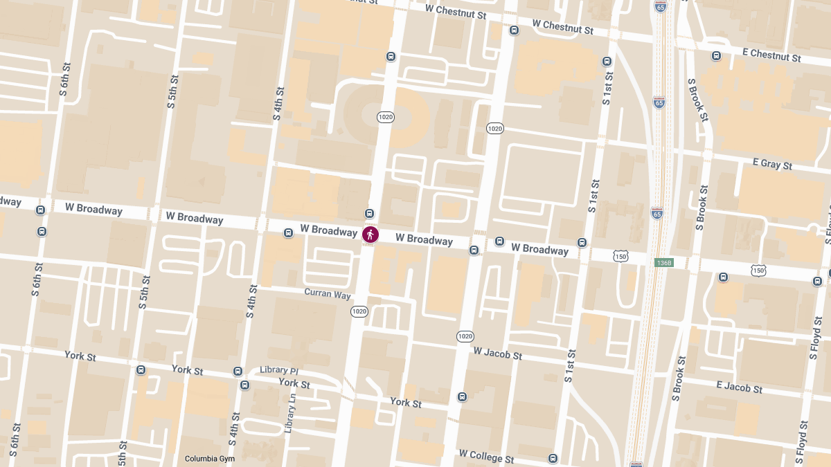 Pedestrian Injured in Accident at Broadway & S 3rd St