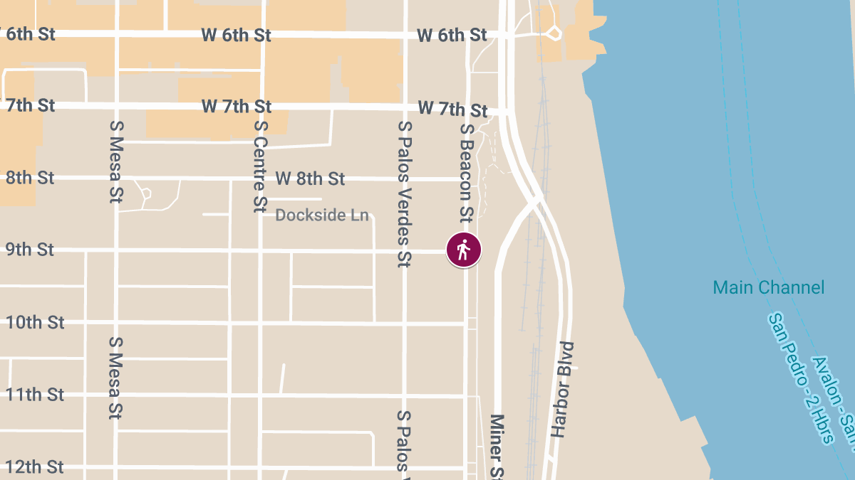 Pedestrian Injured in Collision on S Beacon St