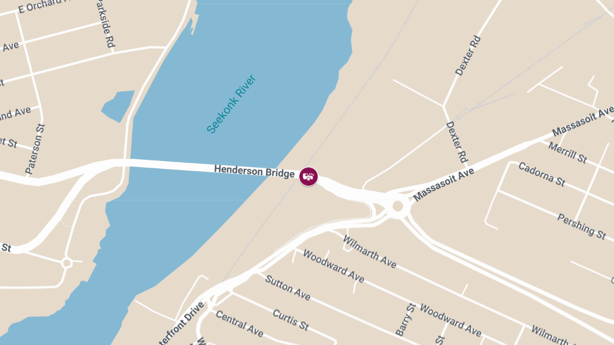 Pedestrian Injured in Crash at Henderson Expy Roundabout