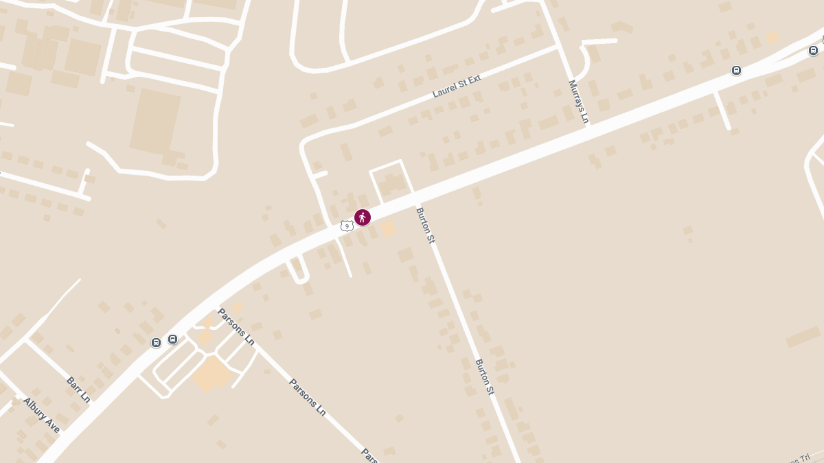 Pedestrian Injured in Crash on E Market St