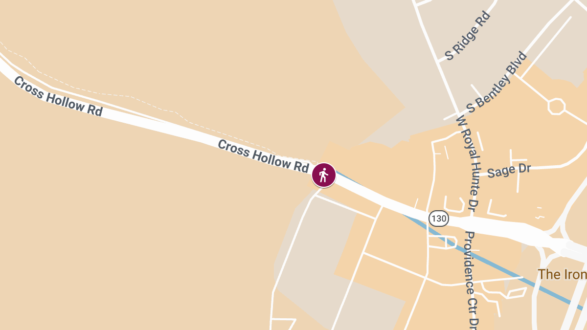 Pedestrian Involved in Injury Accident Near Panda Express on W Cross Hollow Rd