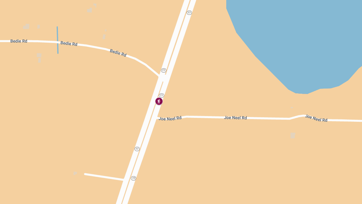 Pedestrian Killed After Being Struck by Two Vehicles on SR-77