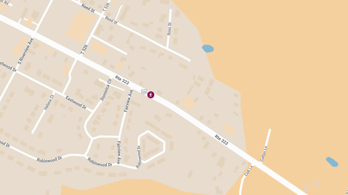 Pedestrian Pinned Under Vehicle in Serious Crash on Rt 322