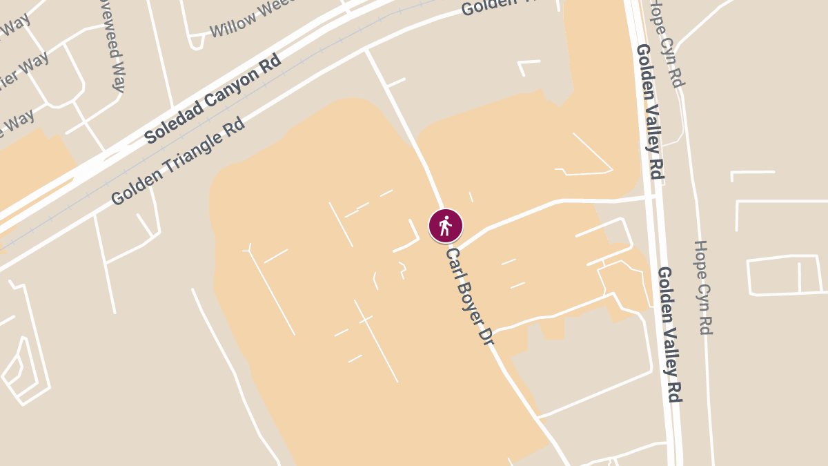 Pedestrian Possibly Struck and Injured Near Carl Boyer Dr