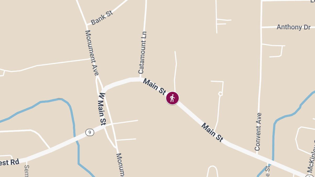 Pedestrian Seriously Injured in Crash on Main St