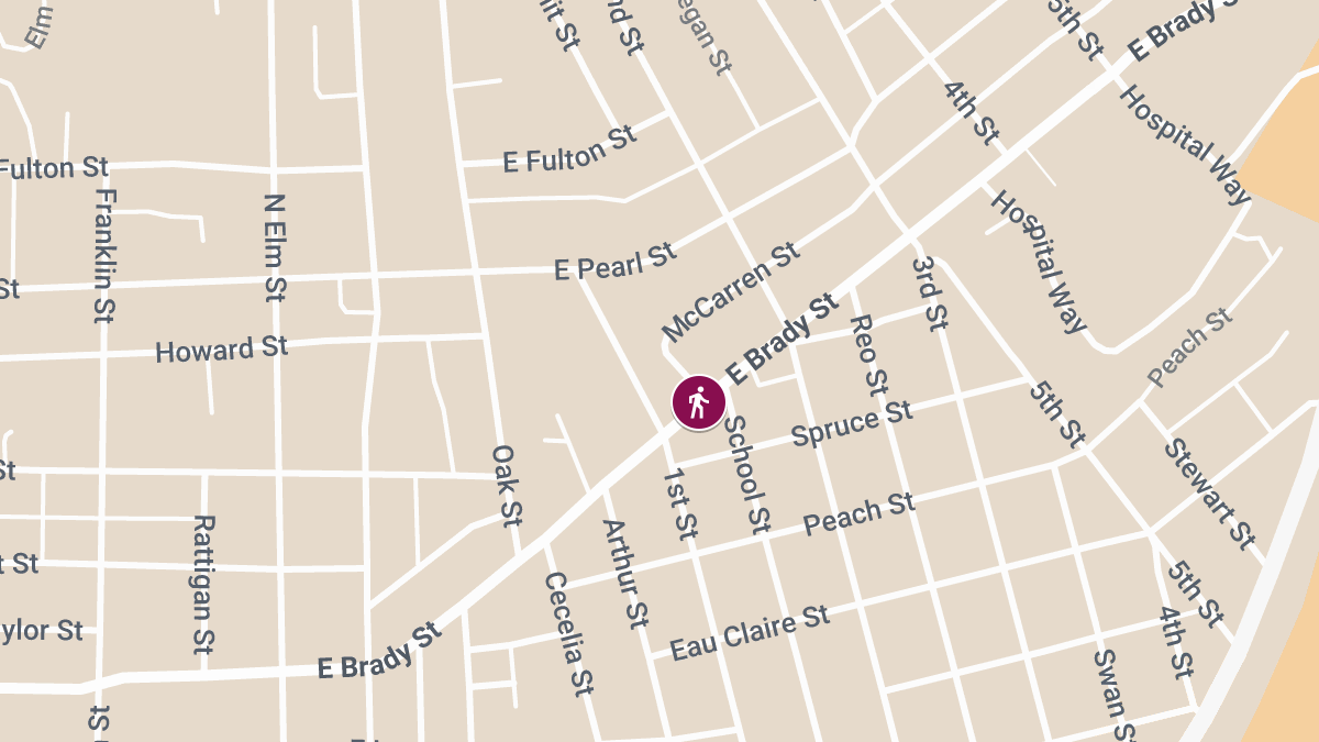 Pedestrian Seriously Injured in Hit-and-Run Crash on E Brady St