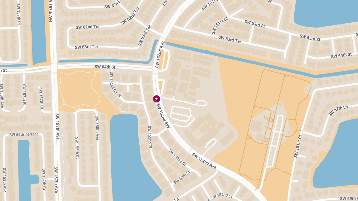 Pedestrian Struck Near Dr. Bowman Ashe/Doolin K-8 Academy on SW 152nd Ave