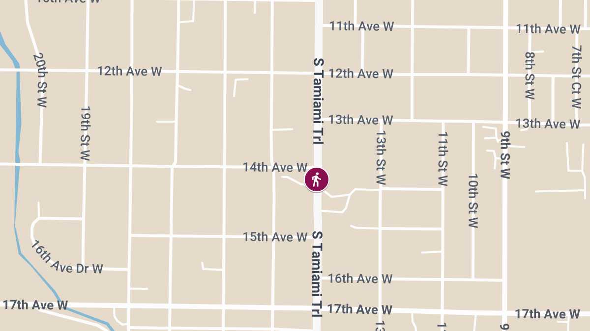 Pedestrian Struck by Vehicle Near 14th St W