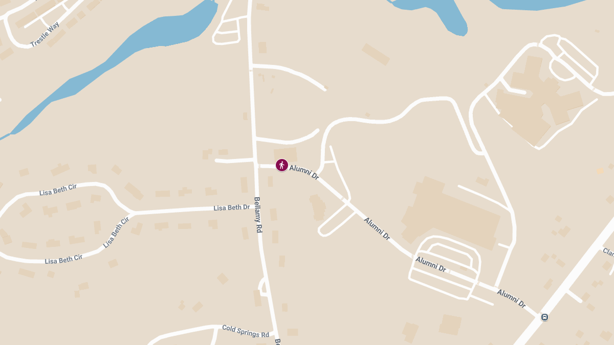 Pedestrian in Wheelchair Struck by Vehicle at 50 Alumni Dr