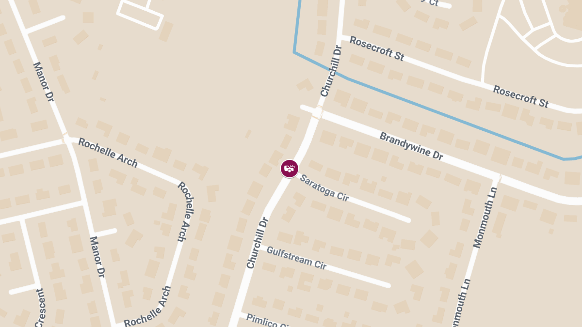 Person Injured in Crash Near Saratoga Cir