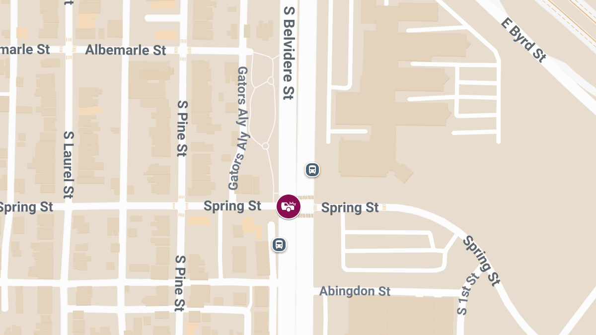 Personal Injury Crash at Spring St & S Belvidere St Under Investigation