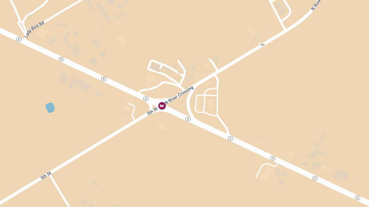 Police-Involved Crash on Hwy 6 at FM 185 Sends Two to Hospital