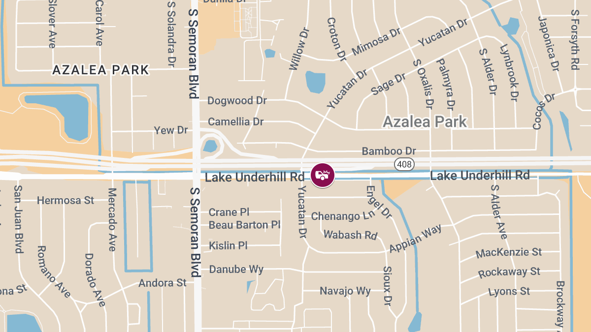 Pregnant Woman Injured in Crash on Lake Underhill Rd, Transported to Hospital