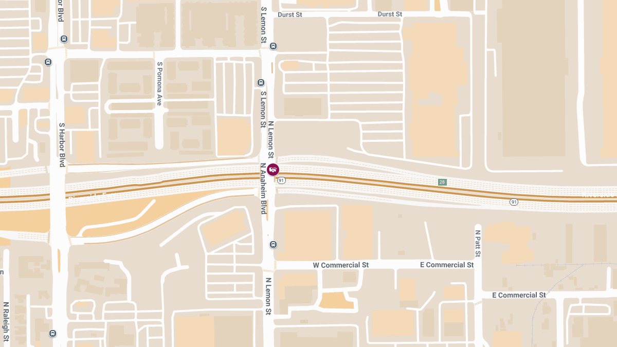 1 Injured After Pursuit Ends in Accident on LAX Property at Nash St & Imperial Hwy