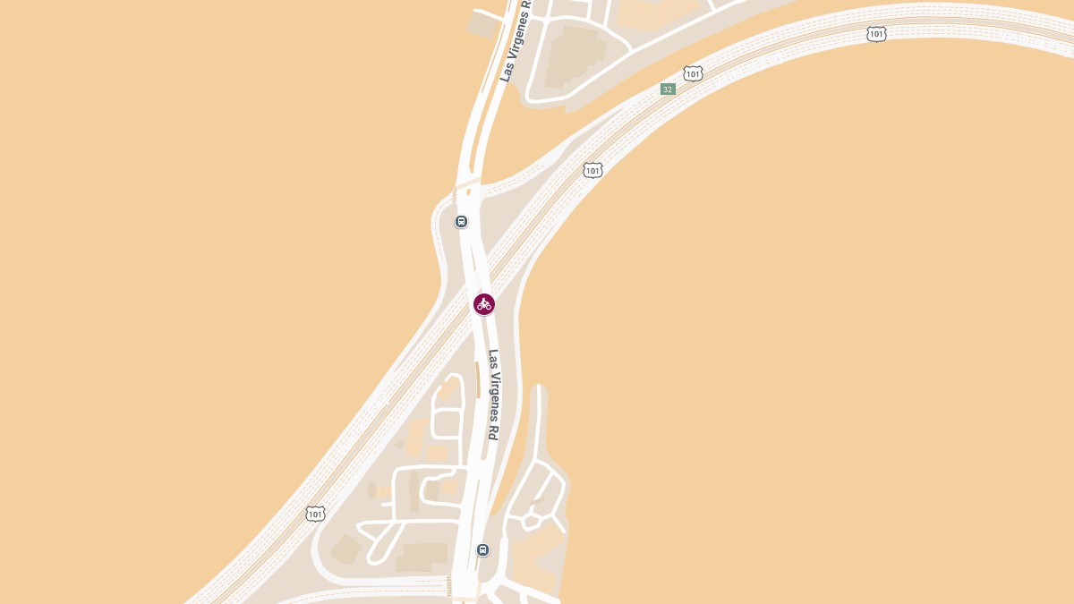 Rider Hospitalized After Motorcycle Crash on Hwy 101 at Las Virgenes Rd