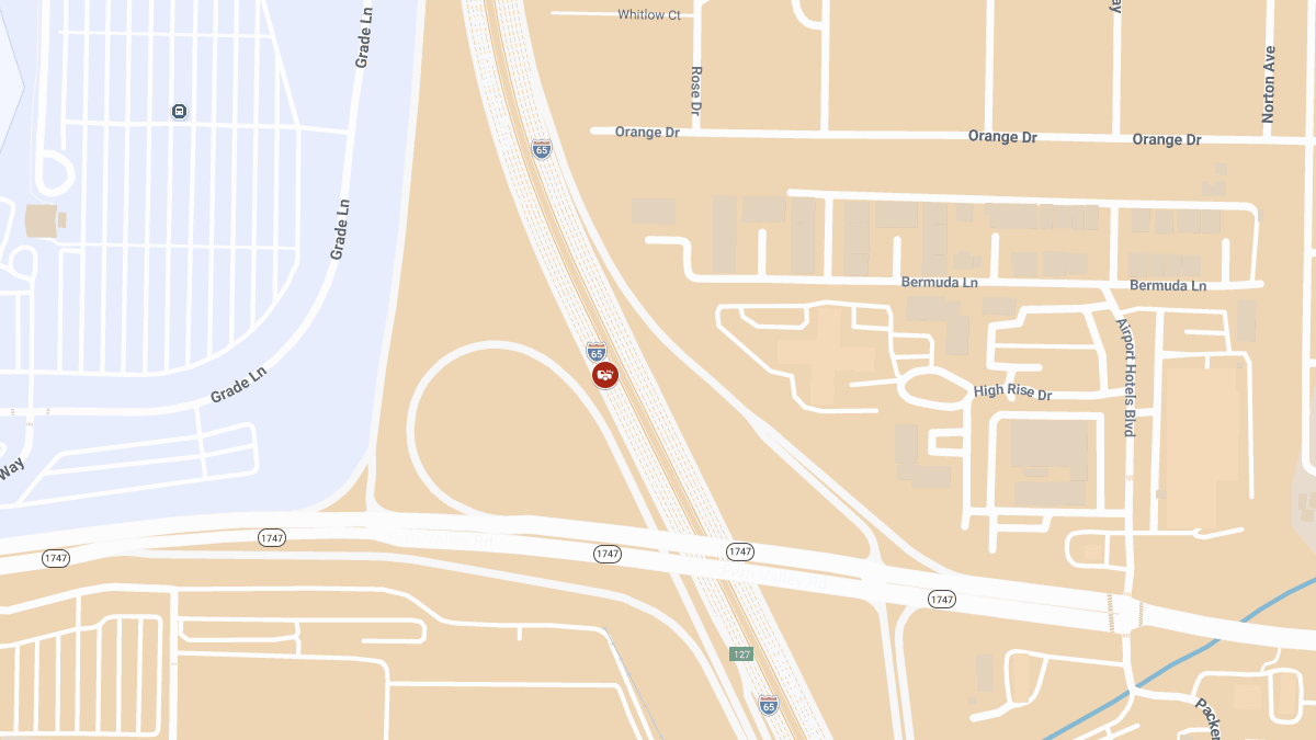 Rollover Accident on I-65 Near Fern Valley Rd Leaves 2 Injured