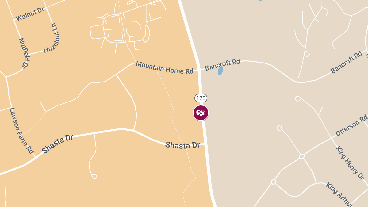Rollover Accident with Entrapment Reported on Rte 128 (Mammoth Rd)