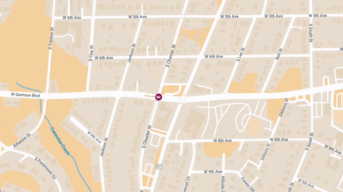Rollover Crash With Injuries at S Chester St & W Garrison Blvd