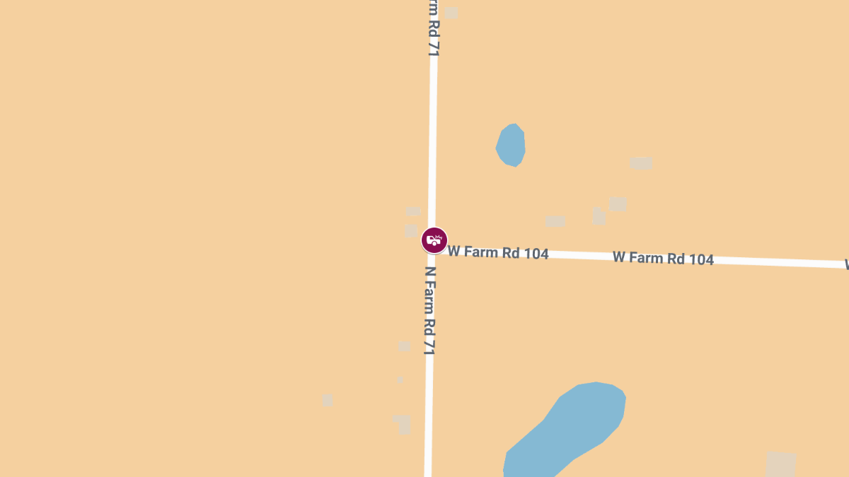 Rollover Crash on Farm Rd 71 Injures Three Teens