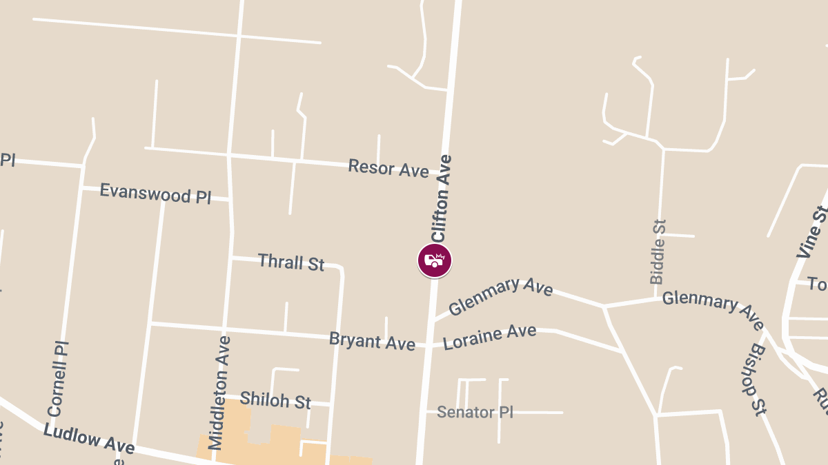 Rollover Crash with Injuries Near Clifton Ave