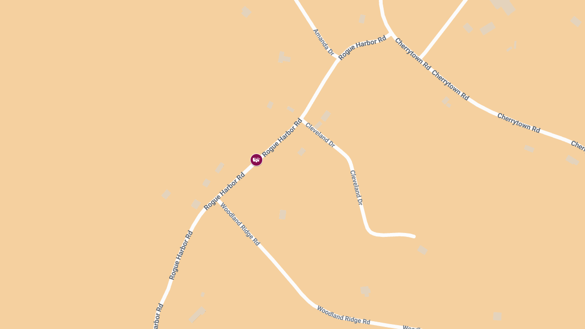 Rollover Crash with Injuries on 51 Rogue Harbor Rd