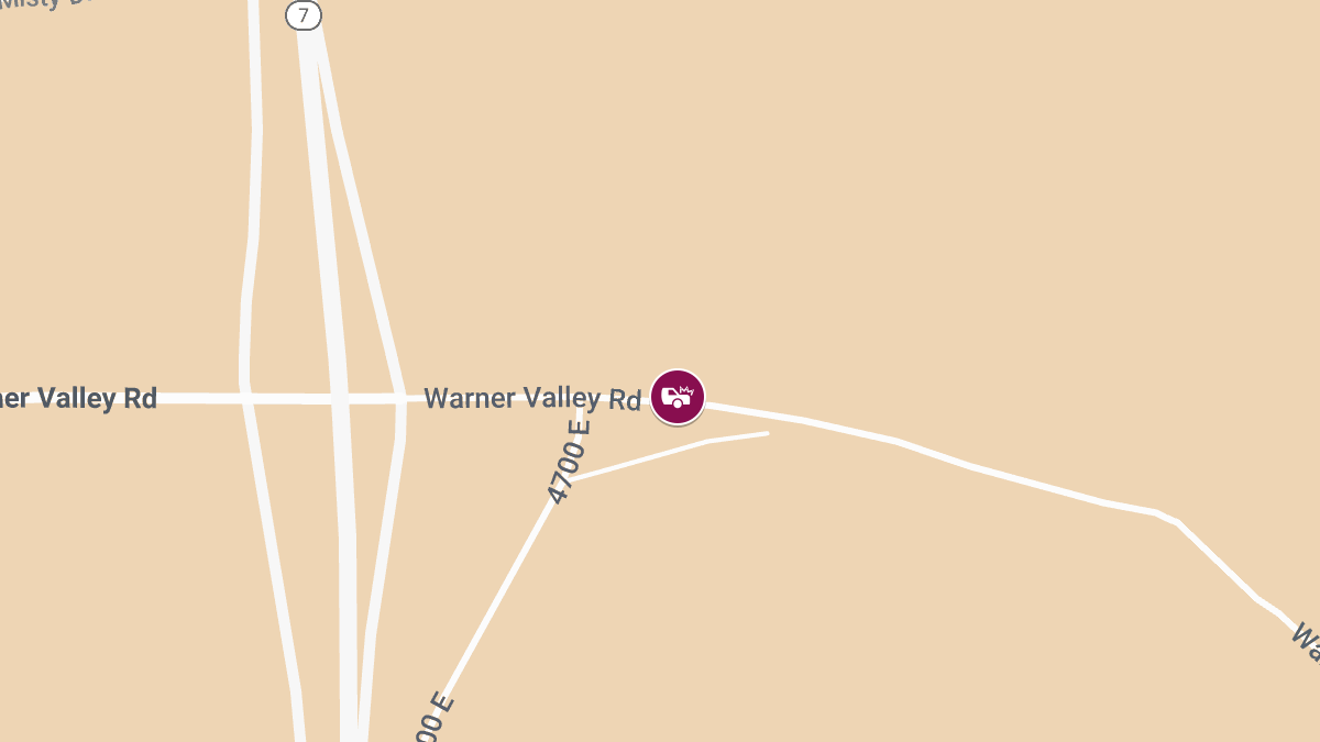 Rollover Crash with Injuries on Warner Valley Rd