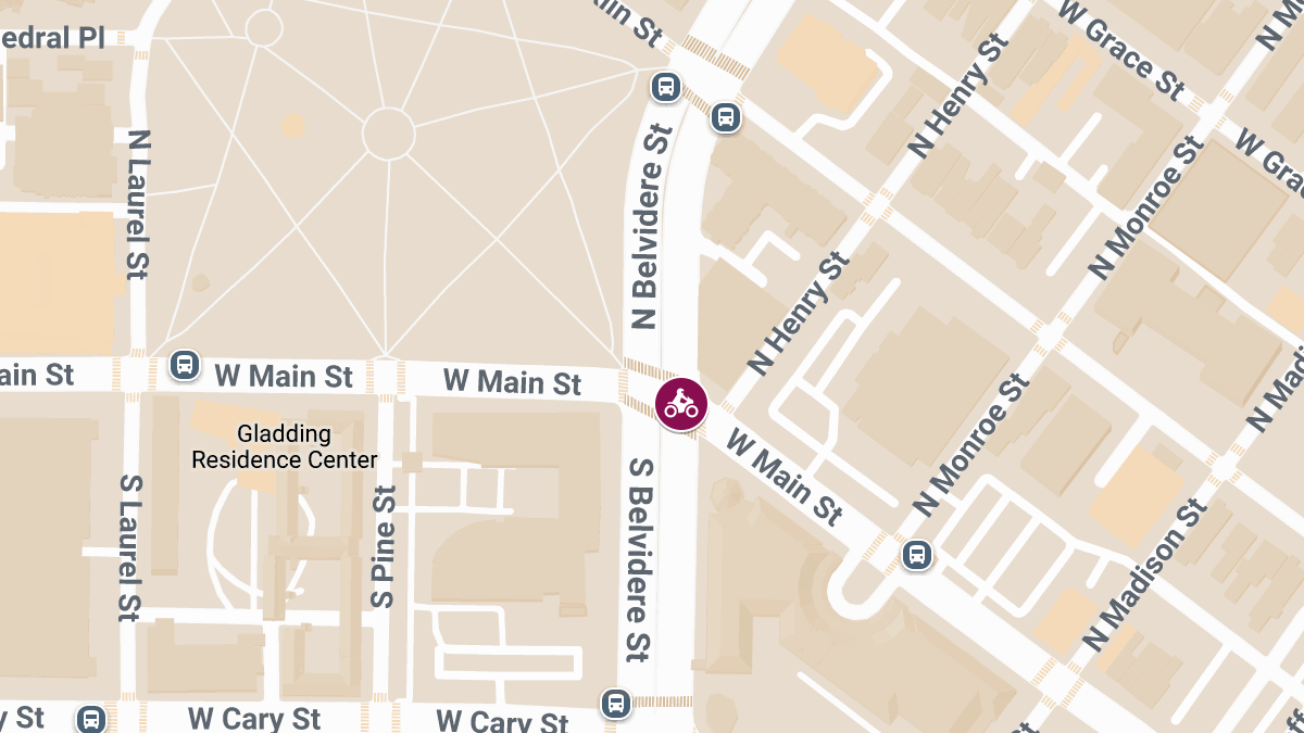 Scooter Rider Injured in Suspected Hit-and-Run at S Belvidere St & W Main St