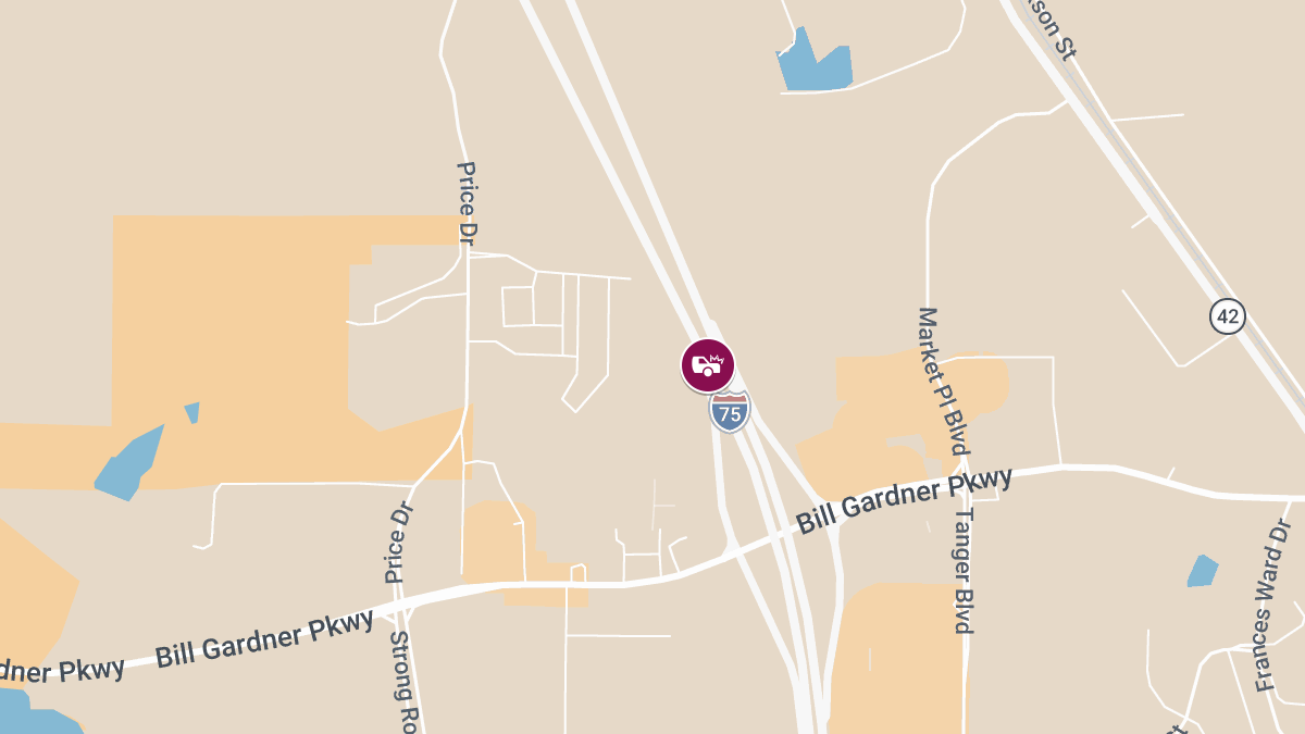 Serious Injuries Reported in Crash on I-75 South Past Bill Gardner Pkwy