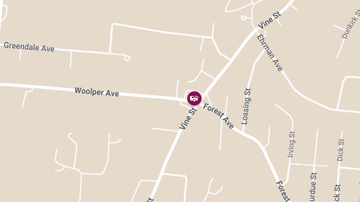 Serious Injury Collision Reported at Forest Ave and Vine St