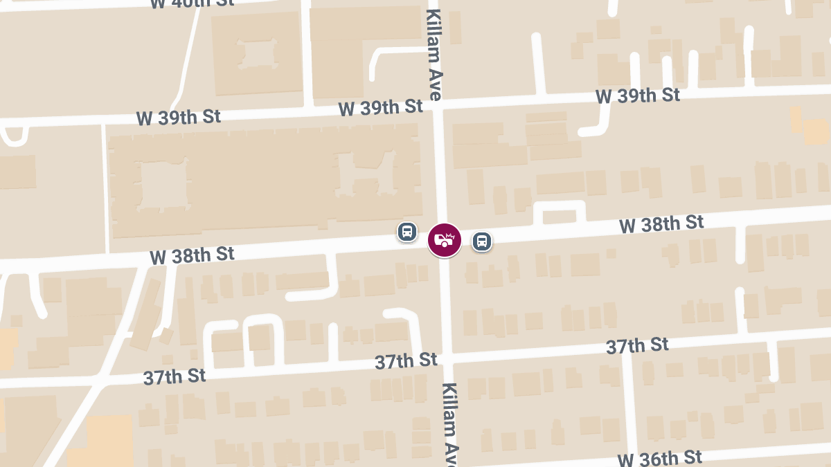 Several Injured in Vehicle Accident at W 38th St & Killam Ave