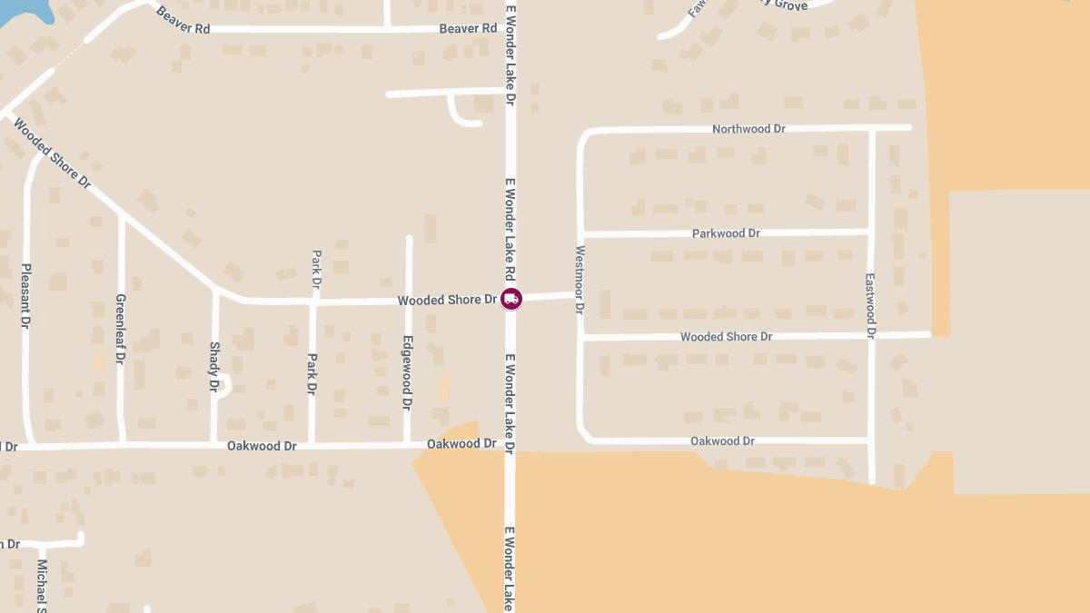 Snowplow Truck and Car Collide at Wooded Shore Dr & E Wonder Lake Rd; Village Employee Injured