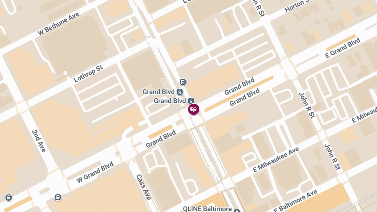 Supervisor Injured in Vehicle Collision at Woodward Ave and E Grand Blvd