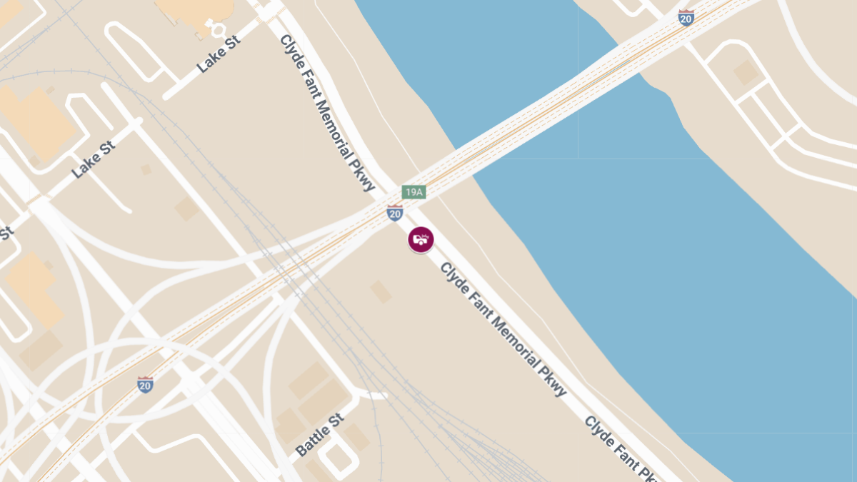 T-Bone Collision with Injuries on Fence Pkwy Service Rd Near Clyde Fant Pkwy