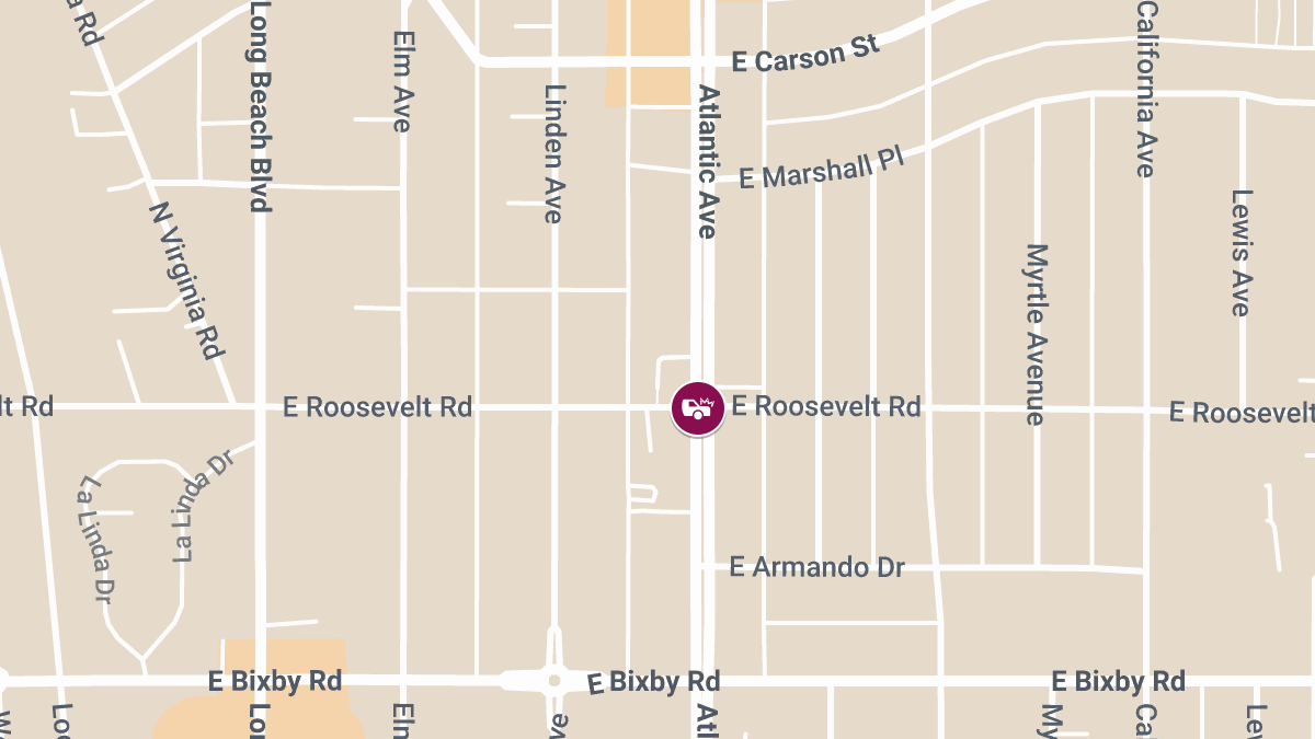 Tesla Slams Into Pharmacy After Crash at Roosevelt Rd and Atlantic Ave