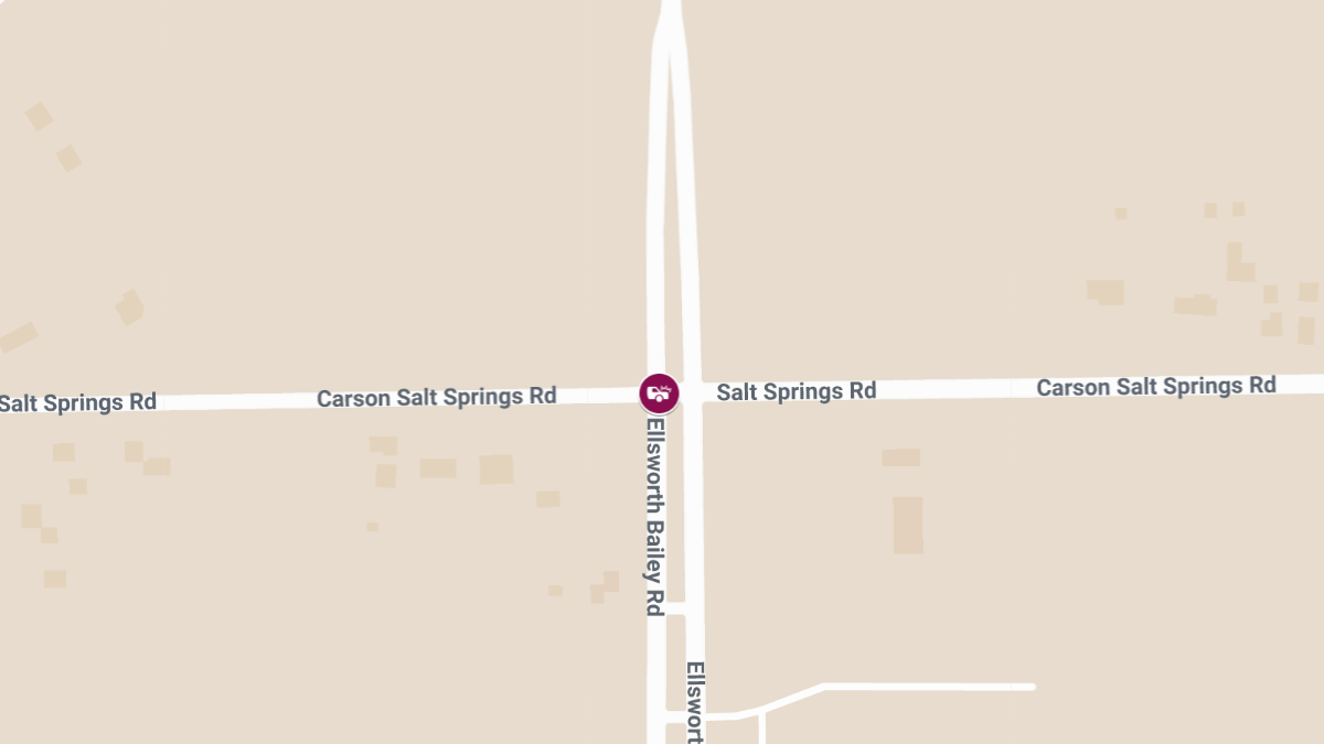 Three Injured in Multi-Vehicle Accident at Ellsworth Bailey Rd and Salt Springs Rd