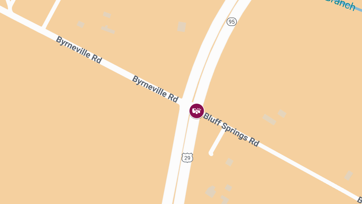 Three Injured in Two-Vehicle Crash at US 29 and Bluff Springs Rd