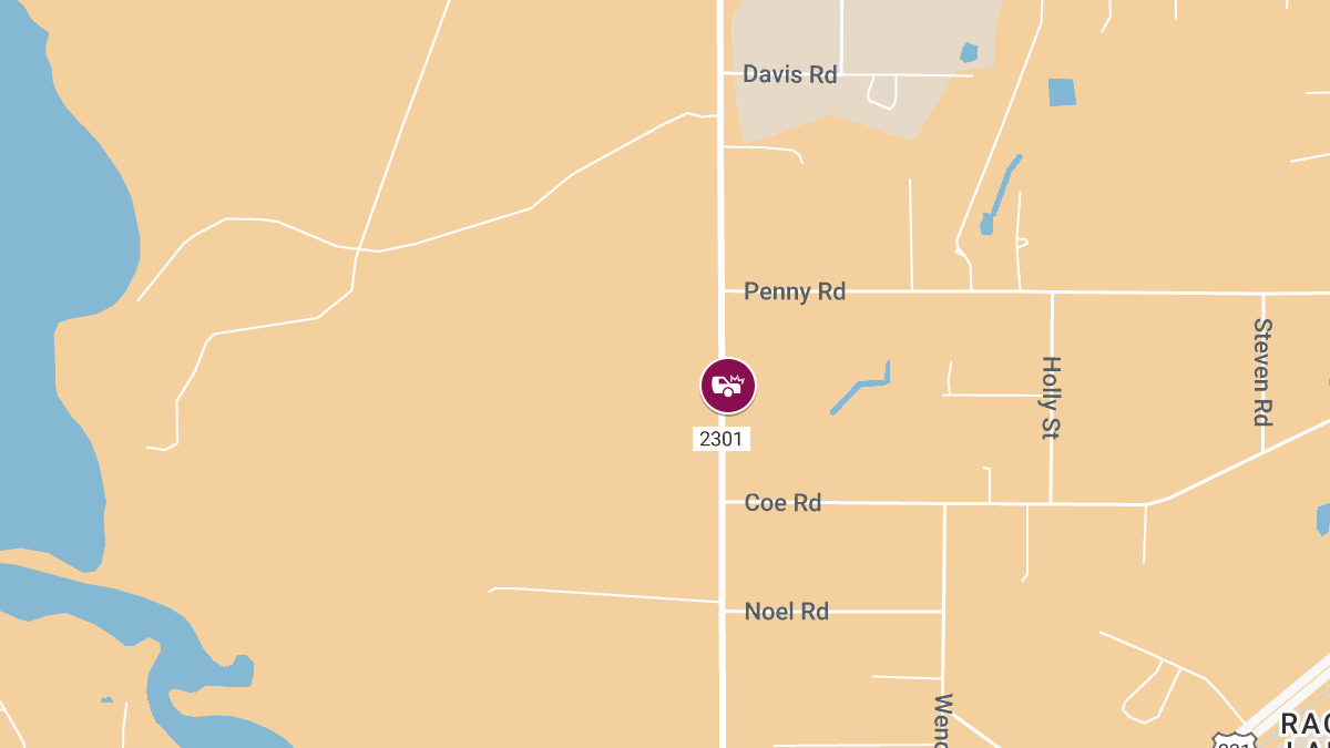 Traffic Accident Reported on Hwy 2301 with Injuries