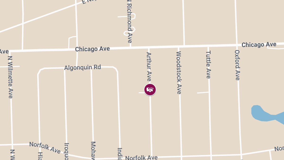 Traffic Accident With Injuries Reported at Arthur & Perry