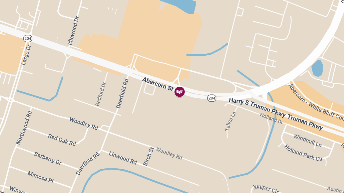 Traffic Accident With Injury on Harry S Truman Pkwy Near Abercorn St