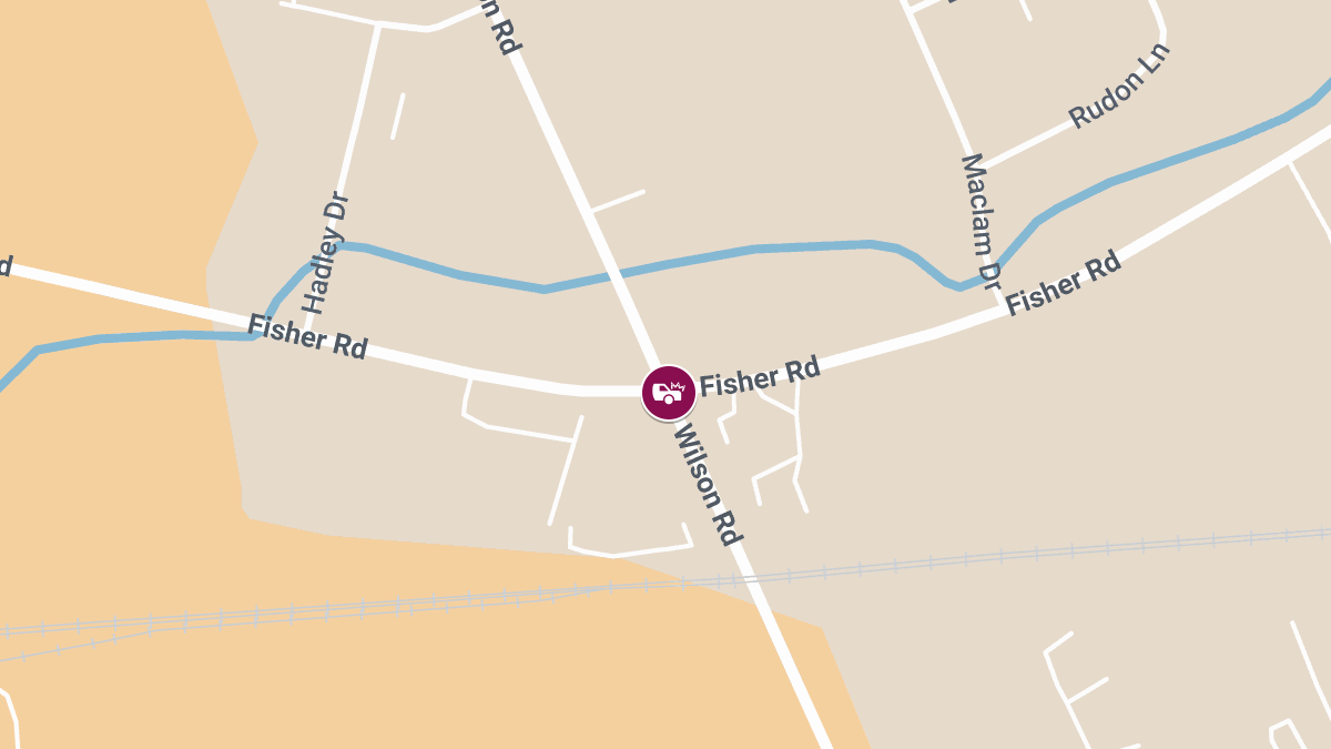 Traffic Accident with Injuries Blocks Wilson Rd & Fisher Rd