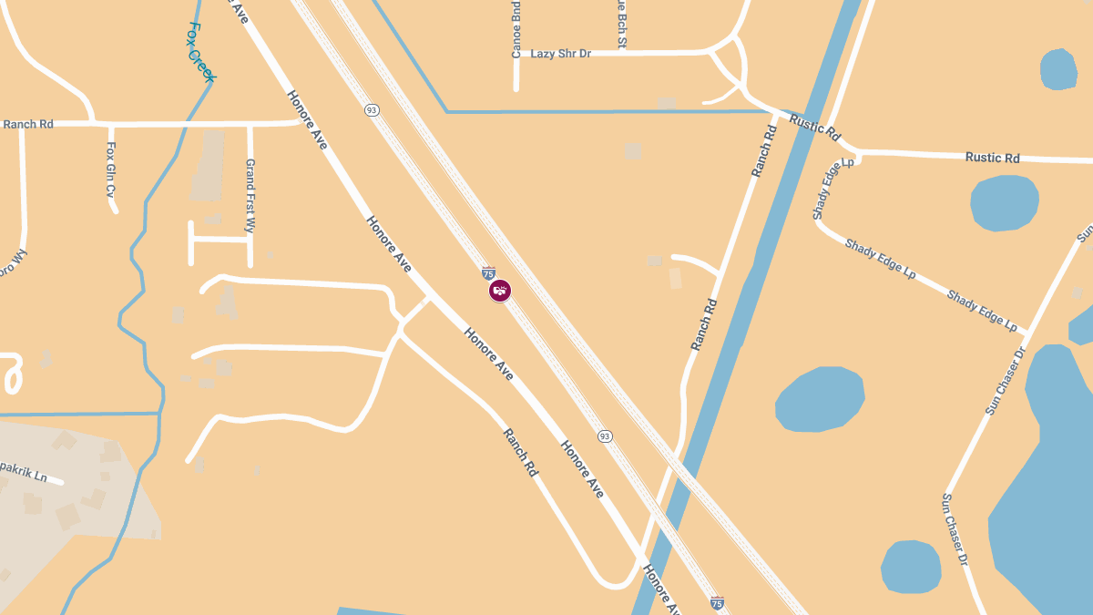 Traffic Accident with Injuries on NB I-75 Near MM213